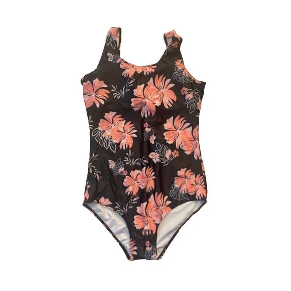 BOUTIQUE FLORAL ONE PIECE SWIMSUIT - Picture 1 of 3